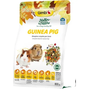 Krmivo pro hlodavce GIMBI MOTHER NATURE morče 800g