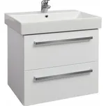 Krajcar KE Elegant koupelnová skříňka s umyvadlem 70 x 65 x 45 cm bílá KE70