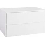 Krajcar PKR Row koupelnová skříňka 80 x 46 x 50 cm bez výřezu bílá PKRB80