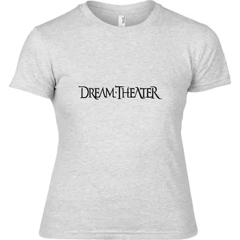 Dámské tričko šedivé dámské triko Dream Theater