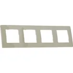 665034 Rámeček řada Niloé, čtyřnásobný, šedá, Legrand