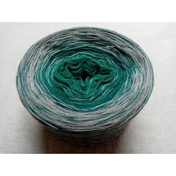 Příze Barbara merino 3-nitka 1000m (Duhové klubko Barbara merino)