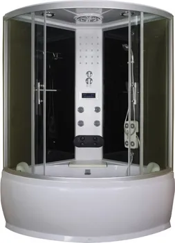 Masážní sprchový box Sanotechnik Salsa TR20 120 x 120 x 215 cm čirý