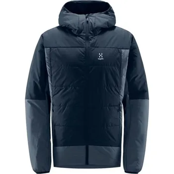 Bunda Haglöfs Mimic Silver hood pánská modrá XXL