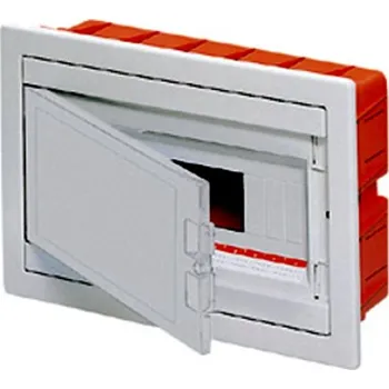 Rozvaděč GW40657 Rozvodnice 12+1M 326x217x89, IP40, pod omítku, plná dvířka bílá, Gewiss