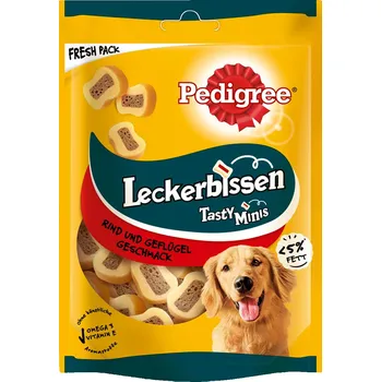 Pamlsek pro psa Pedigree Leckerbissen řezy s hovězím masem 155 g