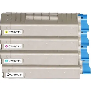 MULTIPACK OKI C710 CMYK KOMPATIBILNÍ
