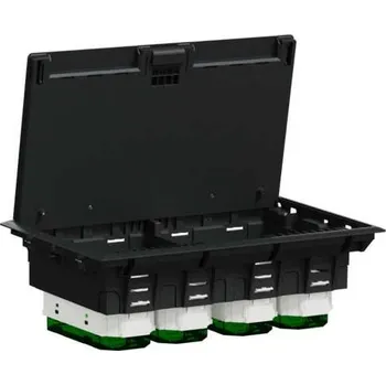 INS52126 Podlahová krabice XL plastová 12 modulů 45x45, System+, Schneider