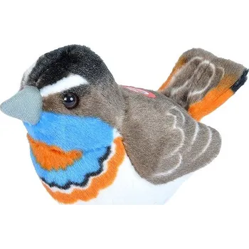 plyšák Plyšový ptáček se zvuky Modráček