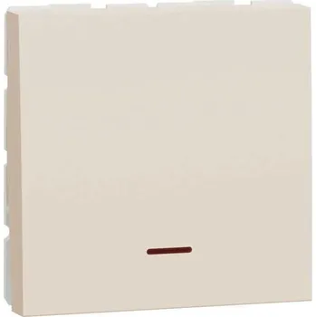 NU323244S Spínač dvoupólový 32A s kontrolkou, Béžový, Schneider