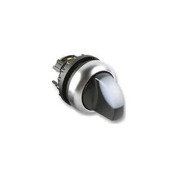 Stykač M22-WRLK-W (216823) Ovl. hlavice přepínače, provětl., 2p, 60st - bílá, EATON