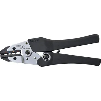 Kleště 211695 Kleště lisovací pro konektory se smrštitelnou izolací 0,5 - 10 mm2, Haupa