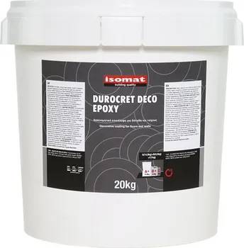 ISOMAT Durocret Deco Epoxy mikrocementová stěrka bílá 20 kg