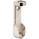 Walteco Držák ovalné šatní tyče 30x15mm, poniklovaný, 2 ks