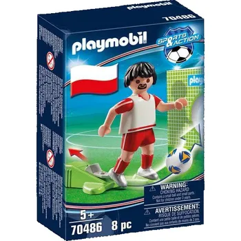 Stavebnice Playmobil PLAYMOBIL® FOTBALISTA POLSKO playmobil 70486