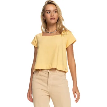Dámské tričko tričko Roxy Ocean Amor - NFK0/Flax S