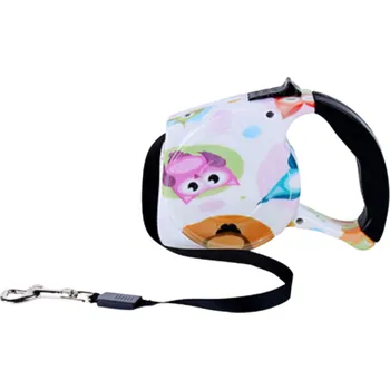 Vodítko pro psa Páskové samonavíjecí vodítko pro psa 5 m - HOO