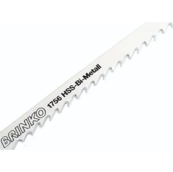 Ruční pilka 1756/75 List pilový do ocasky na dřevo HSS-Bi-Metall 75 mm, Brinko