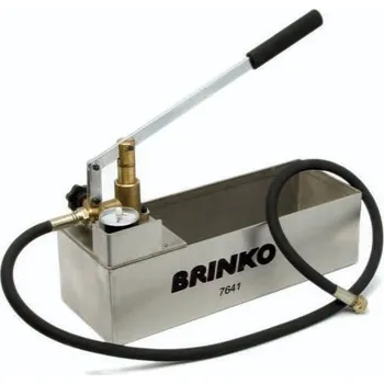 Čerpadlo 7641 Pumpa tlaková zkušební do 60 bar, nerezová, Brinko