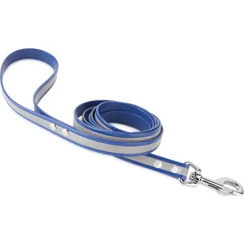 Vodítko pro psa FIREDOG BioThane Vodítko Reflect 19mm 3m s ručkou Barva: Modrá
