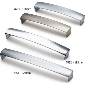 Nábytkové kování 765 - 400 lesklý chrom, 192 mm