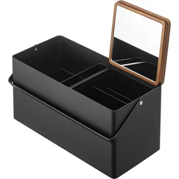 Organizér na kosmetiku Černý kovový koupelnový organizér na kosmetiku - YAMAZAKI ID_1502066