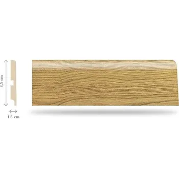 Soklová lišta Swiss Krono P85 - Dub Libra D4572