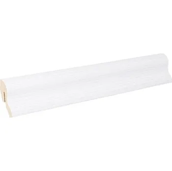 soklová lišta Podlahová lišta MDF 22 x 40 x 2600 mm jasan bílý