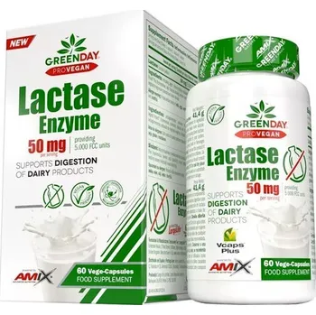 Amix ProVegan Lactase Enzyme - 60 kapslí