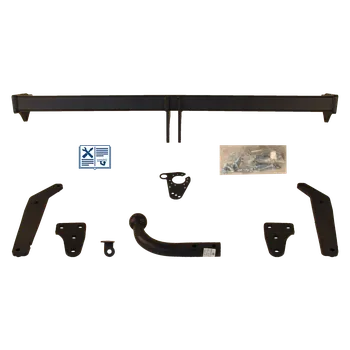 Tažné zařízení GDW tažné zařízení pevné kulový čep na šrouby - AUDI A3 Limousine