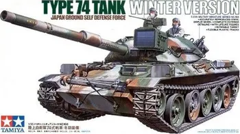 Plastikový model Tamiya Type 74 Tank Winter Version 1:35