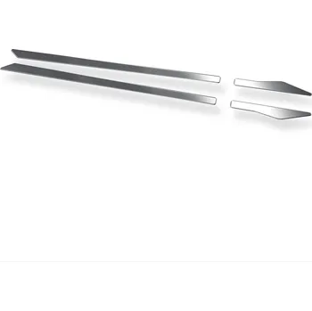 Tuning CRONI Boční lišty V(950-650) Fiat Doblo II FL Van5 2015- Kryt: styl V, Barva: Matná