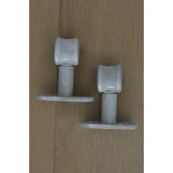 Příslušenství pro garnýž Kovová konzole krátká - 5 cm - šedá