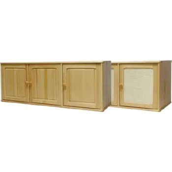 Šatní skříň ImportWorld Nadstavec ke skříňi z masivu Lukáš (Barva dřeva: Borovice)