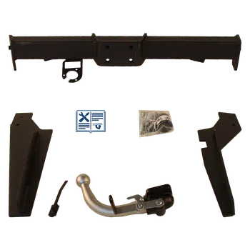 Tažné zařízení GDW tažné zařízení Odnímatelné včetně TowTec elektropřípojky 7pólové univerzální - PEUGEOT 607