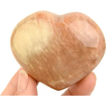 Sběratelství Živec oranžový srdce 154g z Madagaskaru