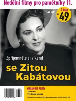 DVD film Nedělní filmy pro pamětníky 11: Zita Kabátová (1941, 1942) 2 disky DVD