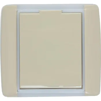 Vysavač Centrální vysavače Praha - Zásuvka design ABB Element slon.kost/ledově bílá s rámečkem