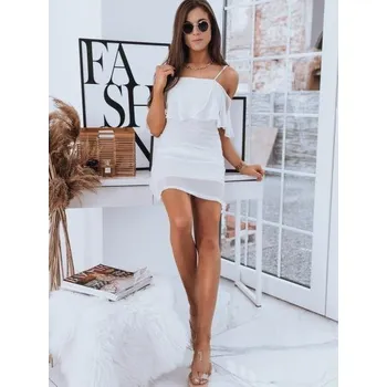 Dámské šaty Dámské elegantní šaty ALISS bílá DSSTREET