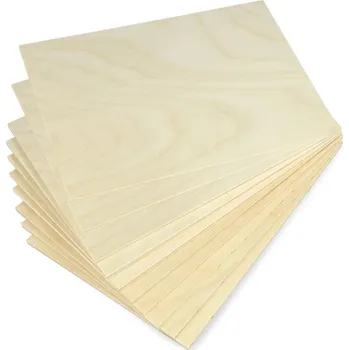 Modelářská překližka Březová truhlářská překližka 4x300x500mm 3-vrstvá