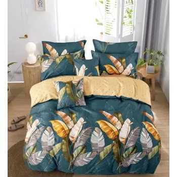 Povlečení sendia Bavlněné povlečení na dvoulůžko + prostěradlo ZDARMA - Banánový list
