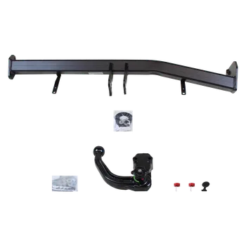 Tažné zařízení Westfalia tažné zařízení Odnímatelné včetně TowTec elektropřípojky 7pólové typová - HYUNDAI KONA