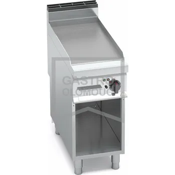 Kuchyňský gril Grilovací hladká plotna Bertos E9FL4M (hladká) Varianta: Grilovací hladká plotna Bertos E9FL4M (hladká)