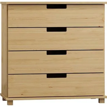 Ložnice ImportWorld Komoda NR3 Style - v100 x š80 x h47 (Barva dřeva: Ořech)