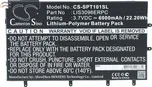 Baterie pro Sony Xperia Tablet Z (ekv.LIS3096ERPC) 6000mAh Li-Pol