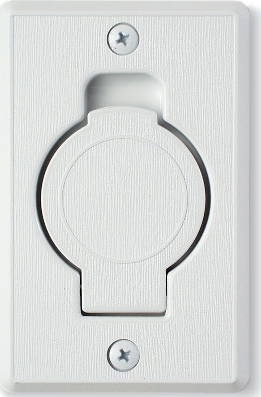 Centrální vysavače Praha - Zásuvka Classic plastová bílá