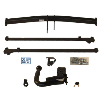 Tažné zařízení GDW tažné zařízení Odnímatelné Tažné rameno zasunuté zespodu - MAZDA 3 limuzína