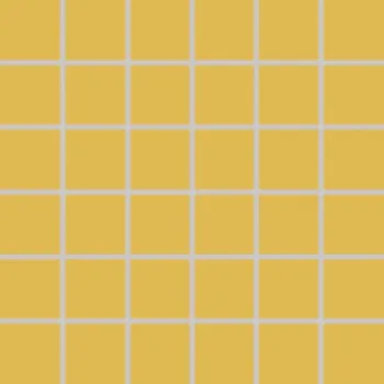 Obklad Color Two, GDM05142, mozaika, 5 x 5 cm, tmavě žlutá