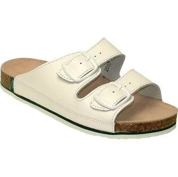 Dámská zdravotní obuv SANTÉ N/25/10/H Pantofle zdravotní dámské - bílá - 35