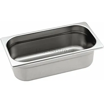 GN 1/3 (h=150 mm) nerezová plná OPTINOX